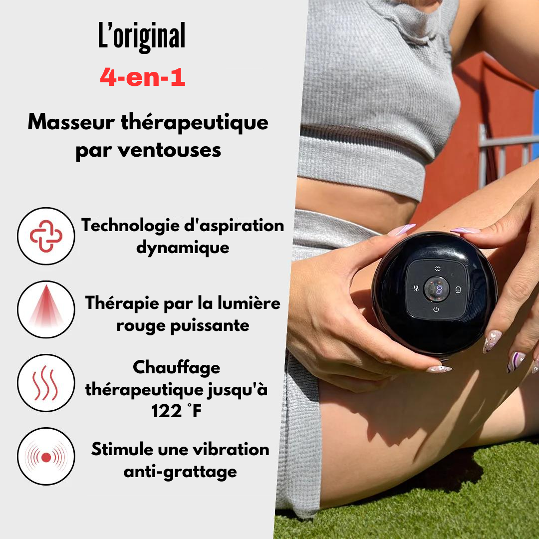 DynamoRelax™ Appareil de massage par ventouse